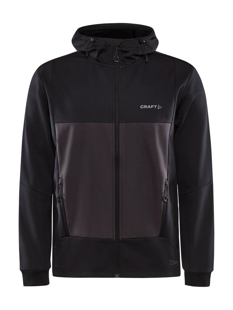 CORE Backcountry Hood Jacket M-Noir/Ardoise