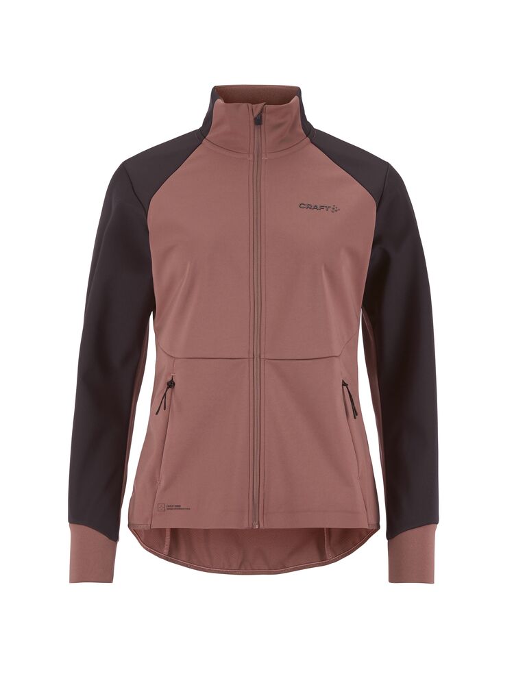 Core Essence Nordic Jacket 2 W-Rose Brown/Dk Plum