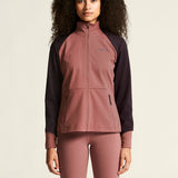 Core Essence Nordic Jacket 2 W-Rose Brown/Dk Plum