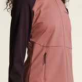Core Essence Nordic Jacket 2 W-Rose Brown/Dk Plum