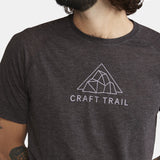 ADV Trail Wool SS Tee M-Black Melange