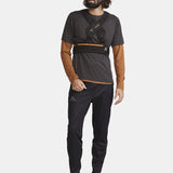 ADV Trail Wool SS Tee M-Black Melange
