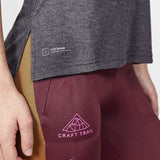 ADV Trail Wool SS Tee W-Black Melange