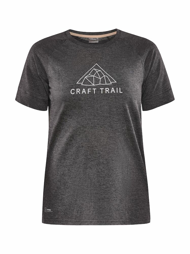 ADV Trail Wool SS Tee W-Black Melange