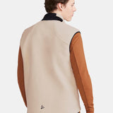 ADV Explore Pile Fleece Vest M-Ecru/Noir
