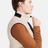 ADV Explore Pile Fleece Vest M-Ecru/Noir