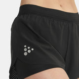 PRO Hypervent Split Shorts 2 W-Black