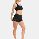 PRO Hypervent Split Shorts 2 W-Black
