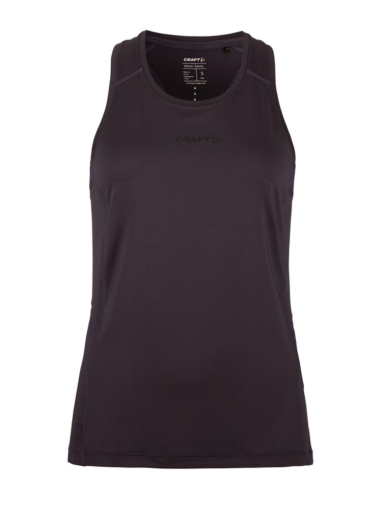 ADV Essence Singlet 2 W-Dk Plum