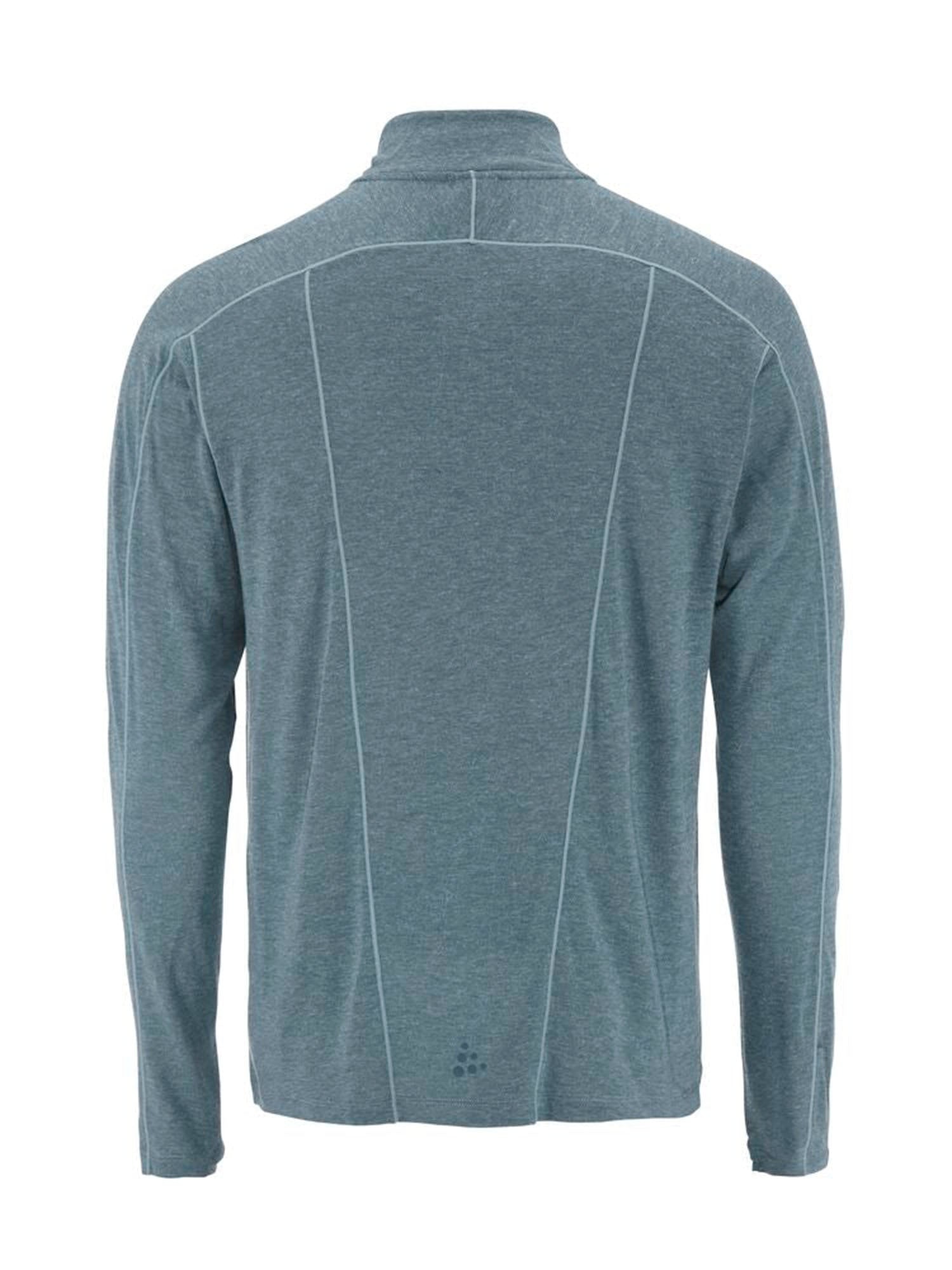 T-shirt en laine LS M-Real/Melange