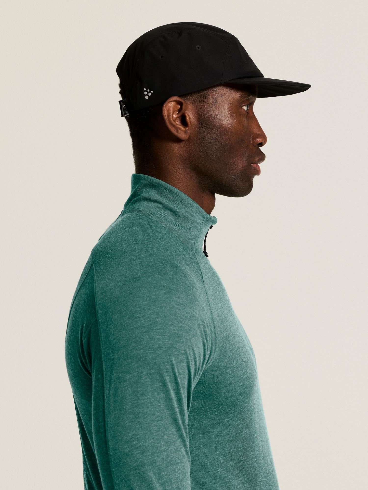 T-shirt à manches longues en laine, taille M - Peridot mélangé