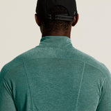 T-shirt à manches longues en laine, taille M - Peridot mélangé