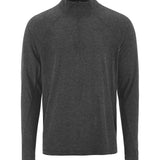 Wool LS Tee M-Black Melange
