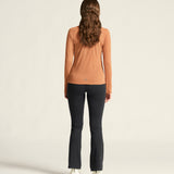 Wool LS Tee W-Syrup/Melange