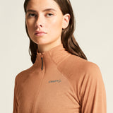 Wool LS Tee W-Syrup/Melange