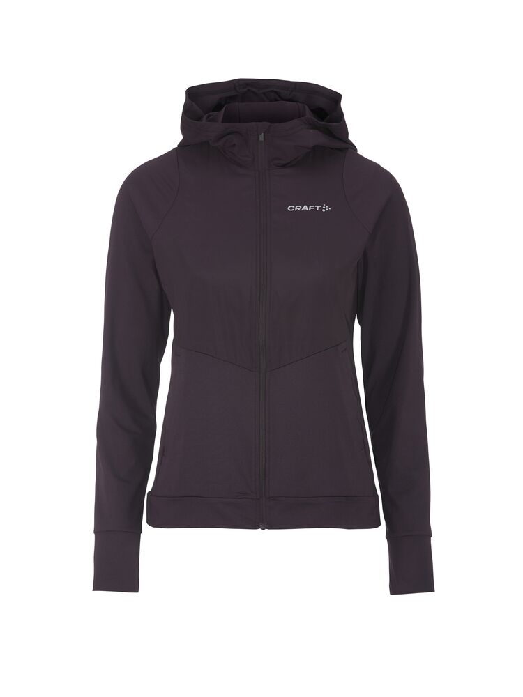 ADV Essence Jersey Hood Jacket 2 W-Dk Plum