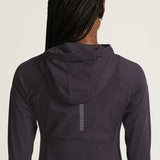 ADV Essence Jersey Hood Jacket 2 W-Dk Plum