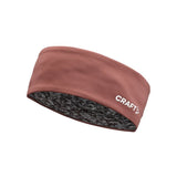 Bandeau ADV en polaire Windblock - Rose Brown