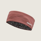 Bandeau ADV en polaire Windblock - Rose Brown