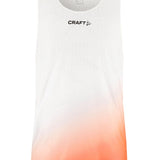 Race Day Singlet M-White/Multi