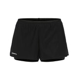 Race Day Split Shorts M-Black