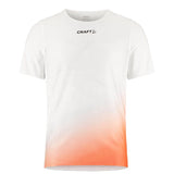 Race Day SS Tee M-White/Multi