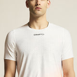 Race Day SS Tee M-White/Multi