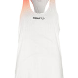 Race Day Singlet W-White/Multi