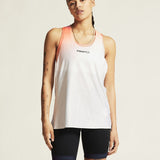 Race Day Singlet W-White/Multi