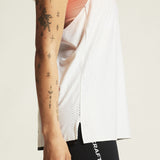 Race Day Singlet W-White/Multi
