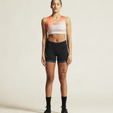 Race Day Sport Top W-White/Multi