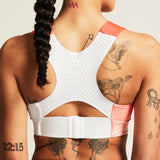 Race Day Sport Top W-White/Multi