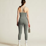 Débardeur court collectif W-Leaf