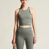 Débardeur court collectif W-Leaf