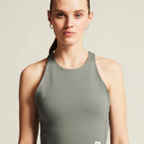 Débardeur court collectif W-Leaf