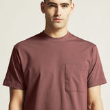 Collective Relaxed SS Tee M-Rose Brown