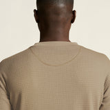 Wool Waffle RN M-Taupe