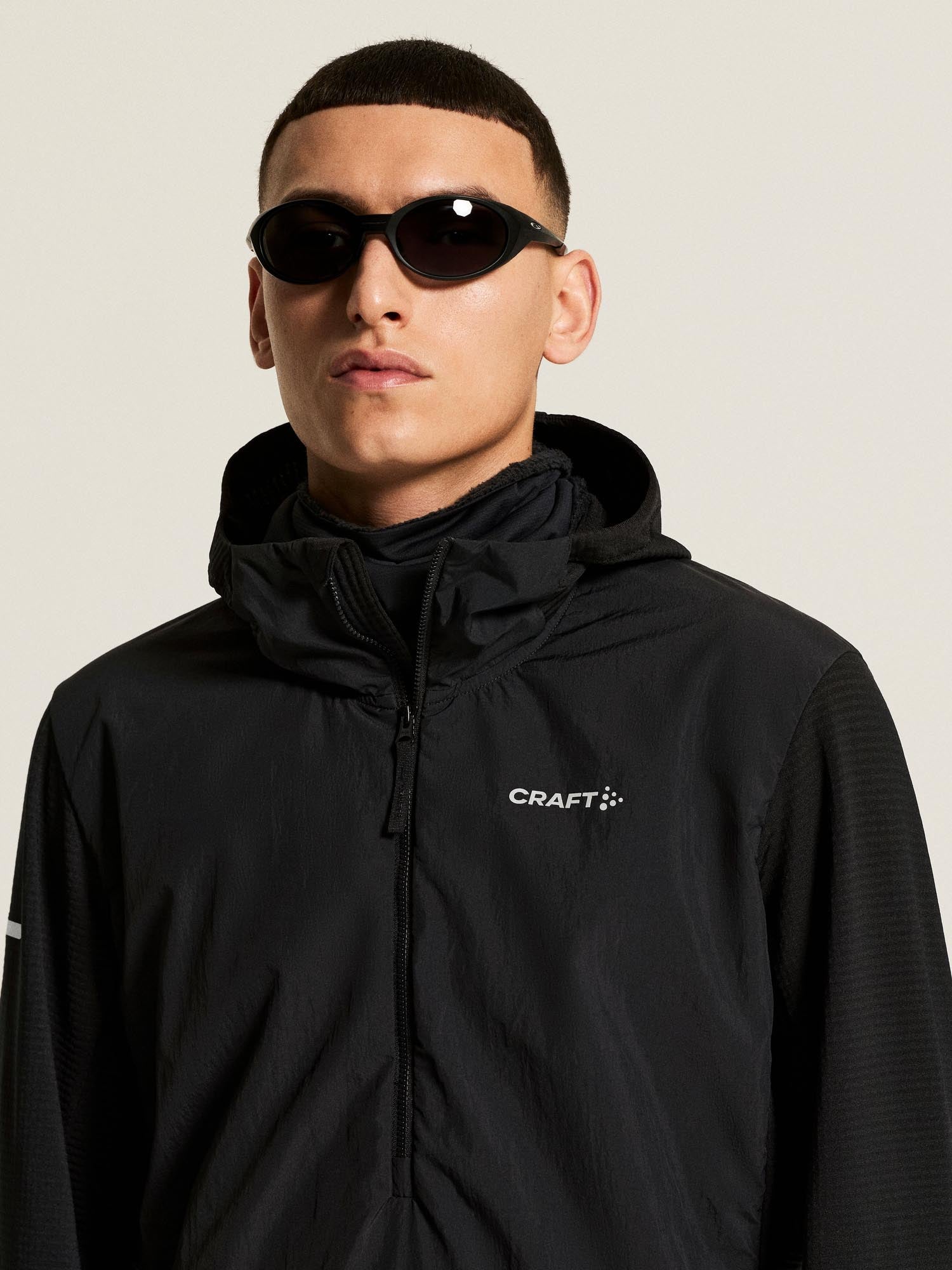 SubZ Light Hood Sweater M-Black