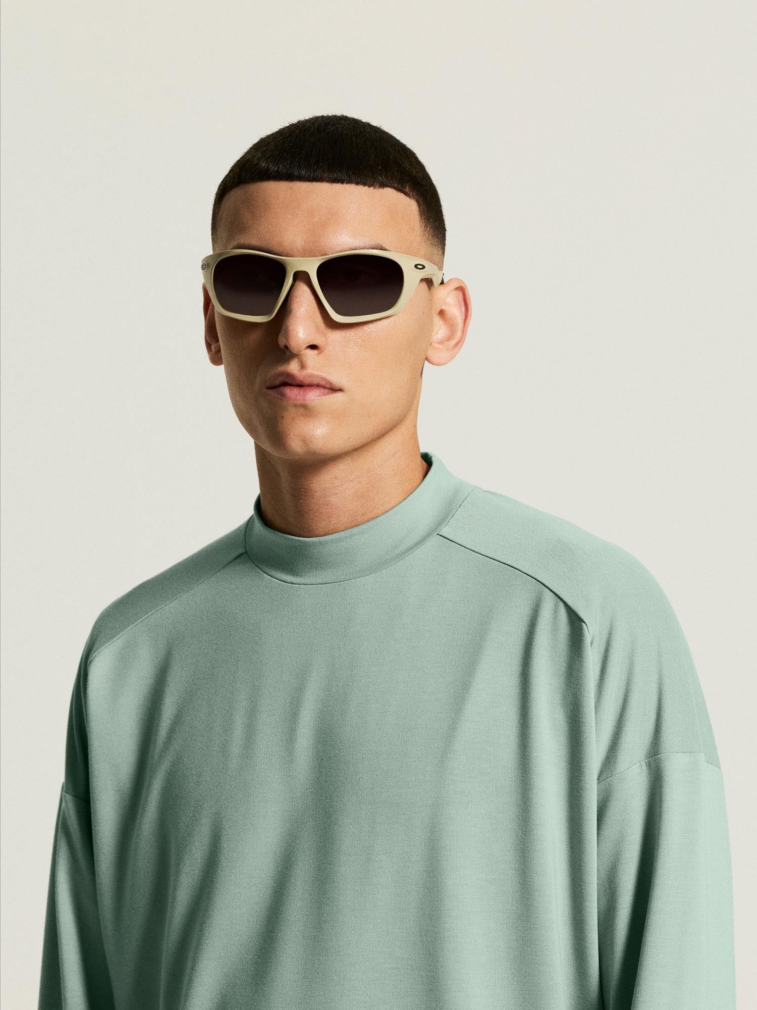 SubZ RN Jersey M-Pale Leaf