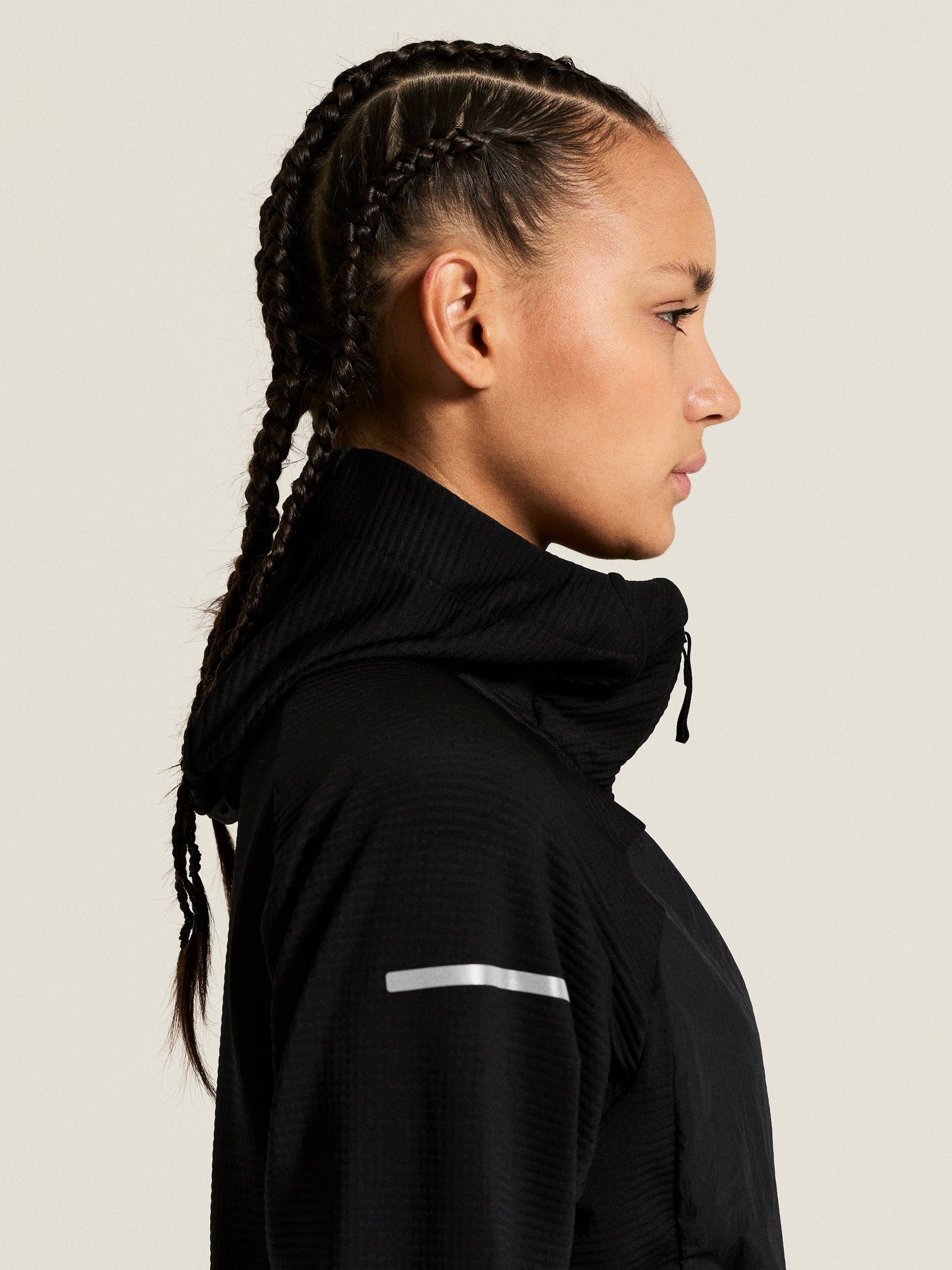 SubZ Light Hood Sweater W-Black