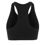 Wool Seamless Bra W-Black