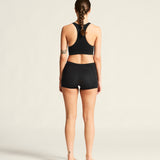 Wool Seamless Bra W-Black