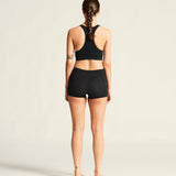 Wool Seamless Bra W-Black