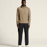 Grid Hood M-Taupe