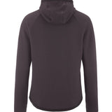 Grid Hood W-Dk Plum