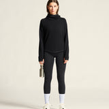 Capuche Grid W-Noir