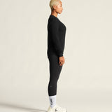 Wool Waffle RN W-Noir