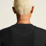 Wool Waffle RN W-Noir