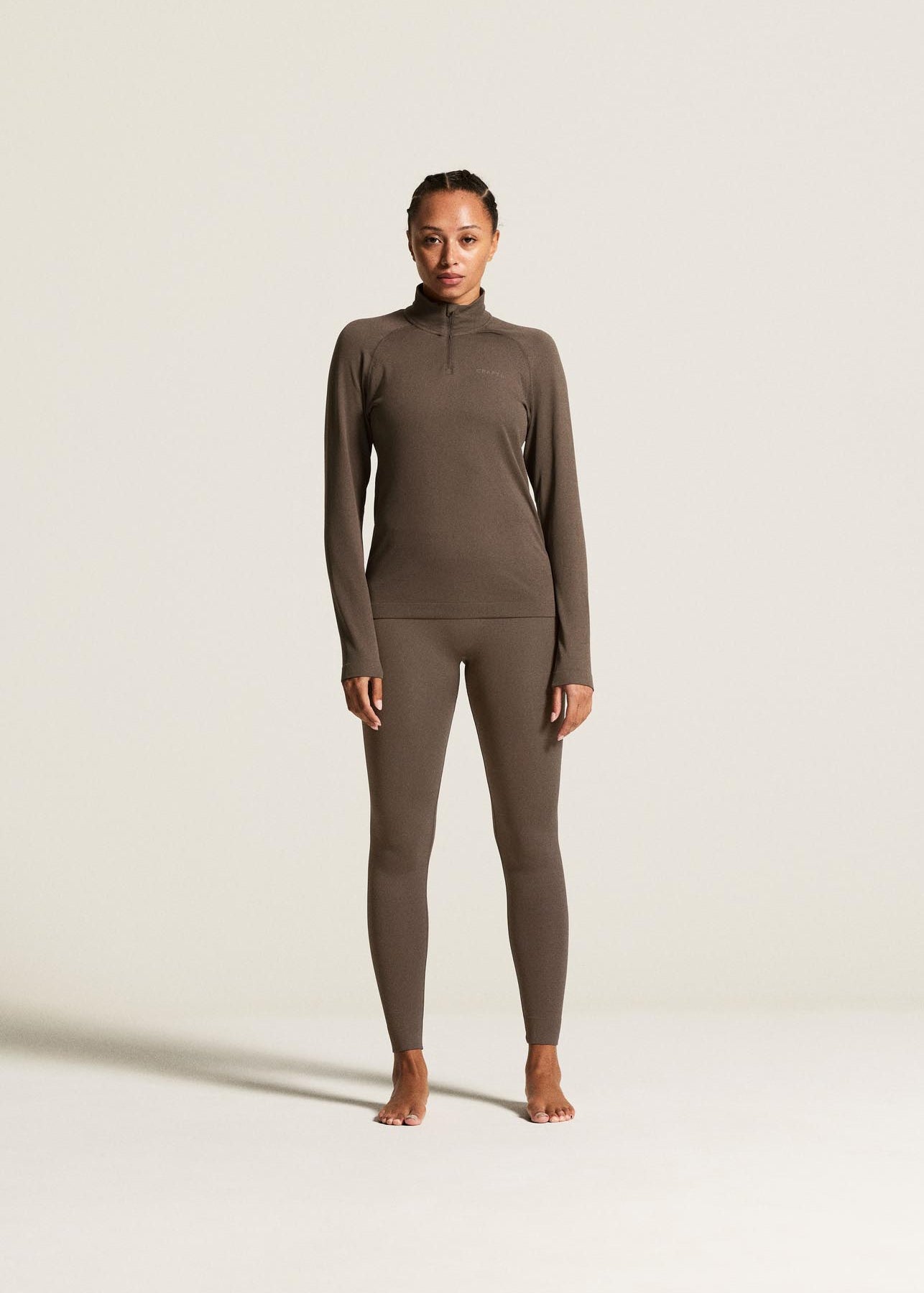 Active Comfort Pants 2 W-Plum Taupe