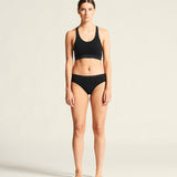 Wool Seamless Hipster W-Black